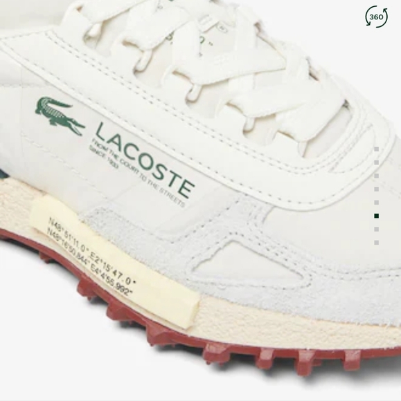 NWOB Lacoste Women's Elite Active Sneakers - Picture 6 of 7